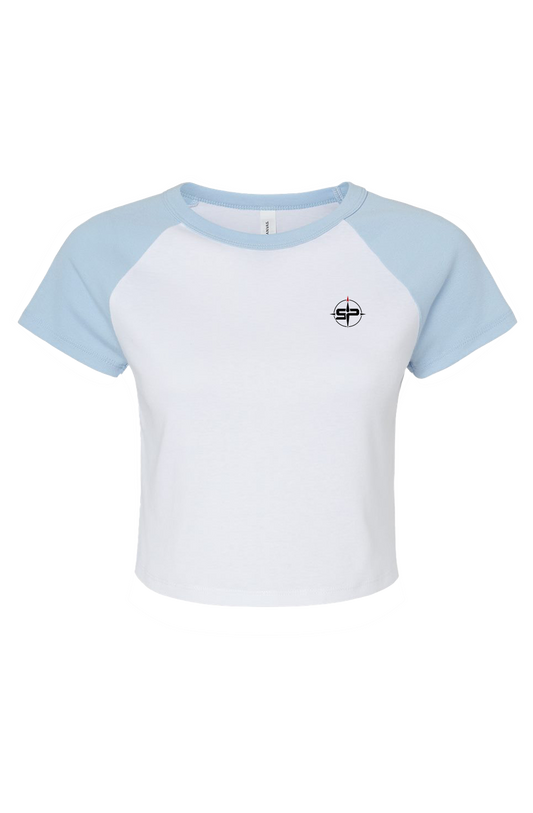 Micro Rib Raglan Baby Tee