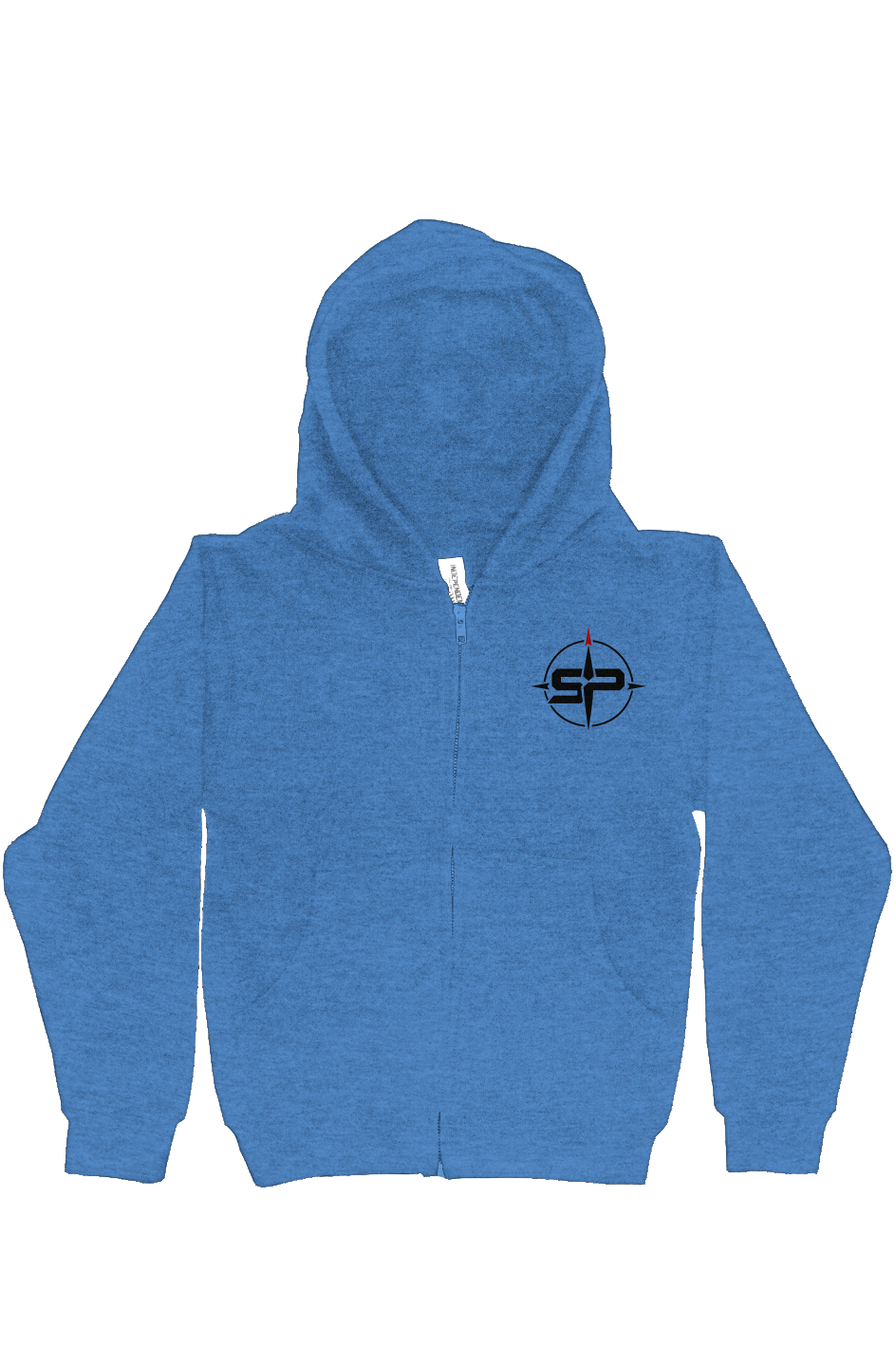 Youth Midweight Hooded Full Zip Sweatshirt