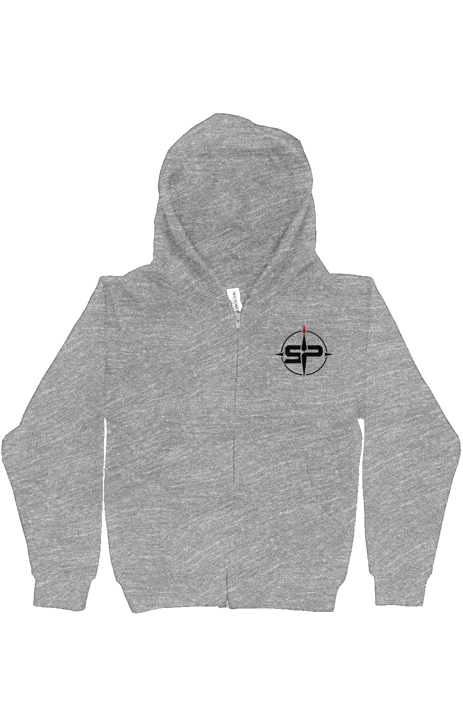 Youth Midweight Hooded Full Zip Sweatshirt